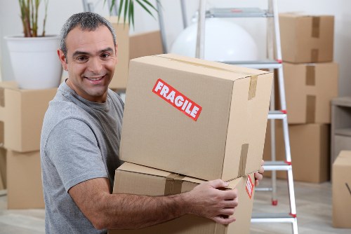 Organised packing supplies for home or office relocation in London