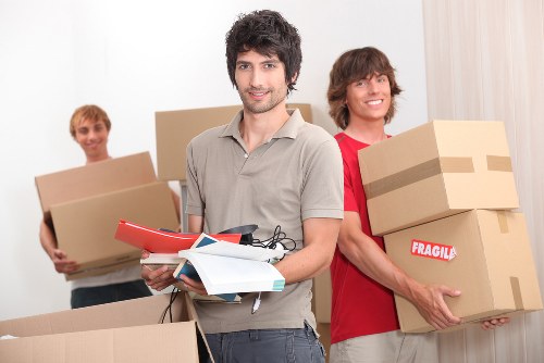 Secure storage units used for removals in London