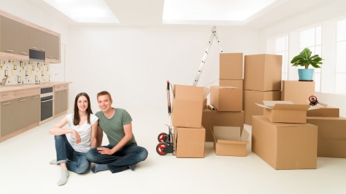 Trusted London removal company preparing items for safe delivery