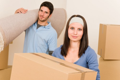 Professional London removals service planning a city move