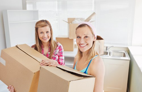 Labelling and packing supplies prepared for efficient London moving